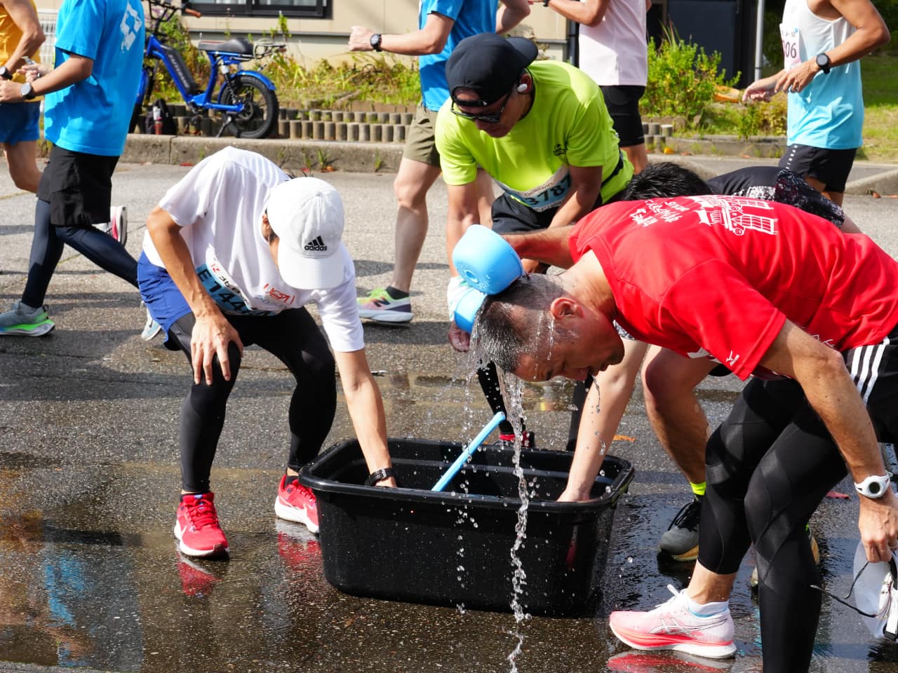 かぶり水エリア